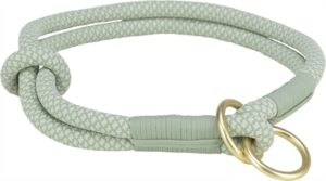 Trixie Halsband Hond Soft Half-Slip Saliegroen/Mint 45x1 cm