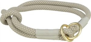 Trixie Halsband Hond Soft Half-Slip Grijs 40x1 cm
