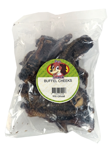 Petsnack Buffel Cheeks 500 GR - Kauwsnack voor honden