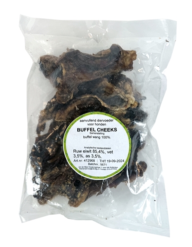 Petsnack Buffel Cheeks 500 GR - Kauwsnack voor honden