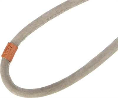 Trixie Be Nordic Hondenriem Leer Grijs 120x0,8 cm