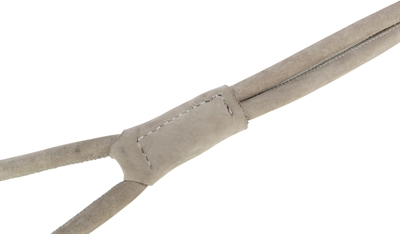 Trixie Be Nordic Hondenriem Leer Grijs 120x0,8 cm