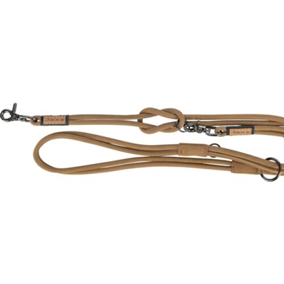 Trixie Be Nordic Hondenriem Leer Verstelbaar 200x0,8 cm Bruin