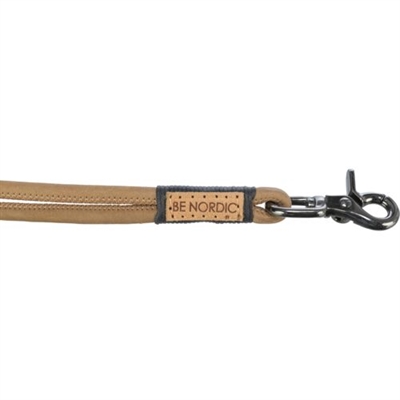 Trixie Be Nordic Hondenriem Leer Verstelbaar 200x0,8 cm Bruin