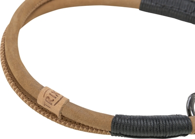 Trixie Be Nordic Half-Slip Halsband Hond Leer Bruin 60x1 cm
