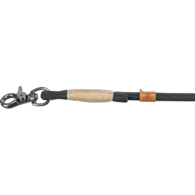 Trixie Be Nordic Hondenriem Zwart/Zand 100x1,3 cm
