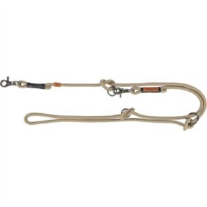 Trixie Be Nordic Verstelbare Hondenriem Zand/Zwart 200x1,3 cm