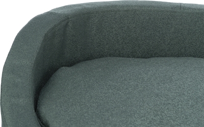 Trixie Hondenmand Citystyle Ovaal Donkergroen 80x65x24 cm — Comfortabele rustplek voor je hond