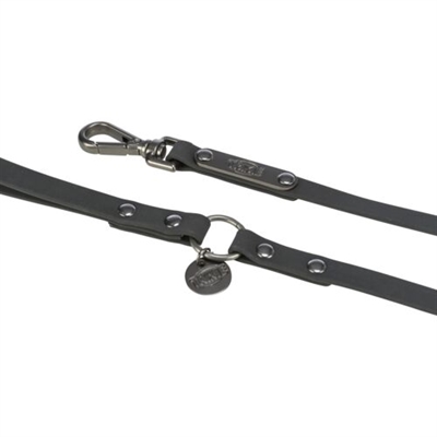 Trixie Citystyle Hondenriem PVC Zwart 100x2 cm