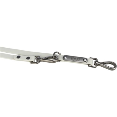 Trixie Citystyle Verstelbare Hondenriem PVC Lichtgrijs 200x1,3 cm