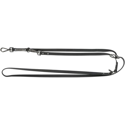 Trixie Citystyle Hondenriem Verstelbaar Pvc Zwart 200x2 CM