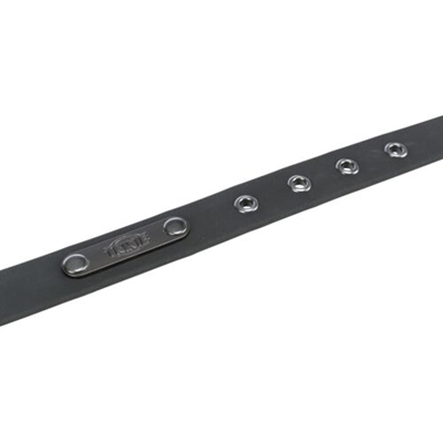 Trixie Citystyle Halsband Hond PVC Zwart 35-42 cm