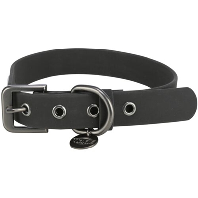 Trixie Citystyle Halsband Hond Pvc Zwart 45-52x2,5 CM