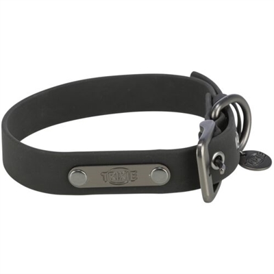 Trixie Citystyle Halsband Hond PVC Zwart 45-52 cm