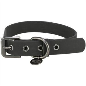 Trixie Citystyle Halsband Hond PVC Zwart 50-57x3 cm