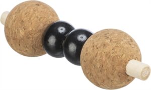 Trixie Kattenspeelgoed Halter Kurk Hout 3x3x10 cm 4 st