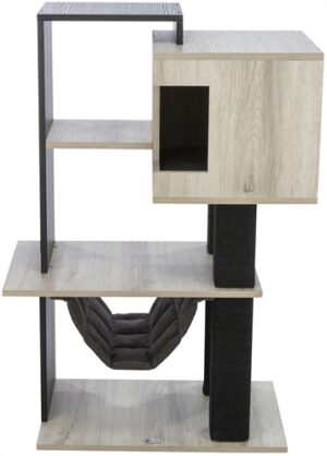 Trixie Citystyle Krabpaal Grijs/Zwart 98 cm