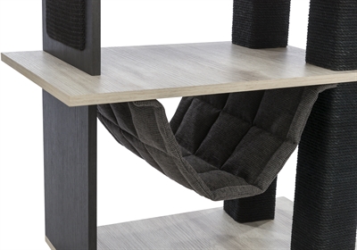 Trixie Citystyle Krabpaal Grijs/Zwart 98 cm