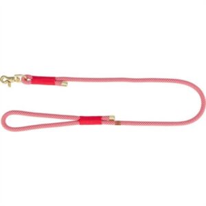 Trixie Soft Rope Hondenriem Rood/Creme 100x1 cm
