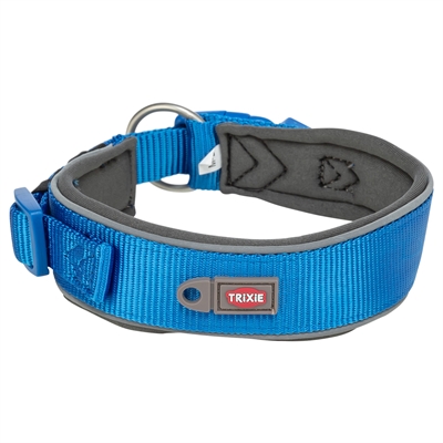 Trixie Halsband Hond Extra Breed Royal Blauw/Grafiet 33-42x3,5 cm