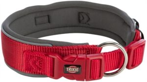 Trixie Halsband Hond Extra Breed Rood/Grafiet 53-62x5 cm