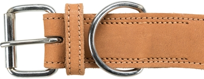 Trixie Halsband Vetleer Hond Heartbeat Bruin 34-40x3 cm