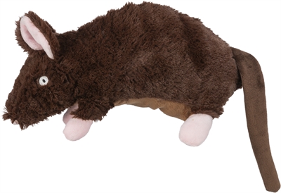 Trixie Be Eco Hondenspeelgoed Rat Pluche 26 cm 2 stuks