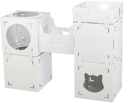 Trixie Kattenmeubel Casa Cara Karton Wit 93x30,5x72 cm