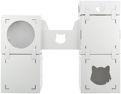 Trixie Kattenmeubel Casa Cara Karton Wit 93x30,5x72 cm