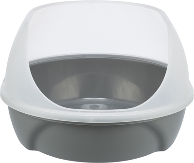 Trixie Kattenbak Simao Hoge Rand Grijs 48x58x30 CM