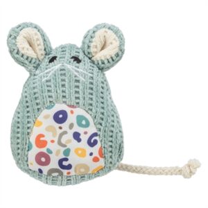 Trixie Kattenspeelgoed Muis Zittend 11 CM 4 ST met Catnip