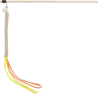 Trixie Kattenspeelgoed Kattenhengel Kunststof Pluche 40 CM 4 ST