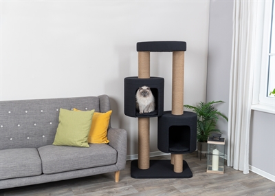 Trixie Krabpaal Teites Zwart 148 cm voor katten