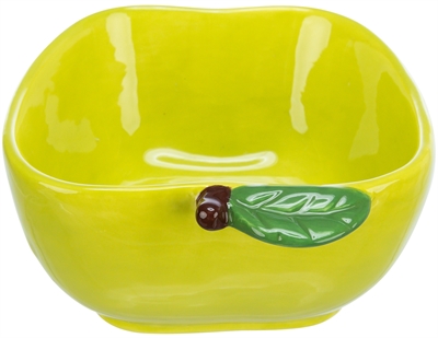 Trixie Voer- en Waterbak Appel Keramiek 12x11 cm 180 ml