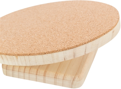 Trixie Loopschijf voor Hamsters Hout Kurk 22 cm