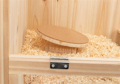 Trixie Loopschijf voor Hamsters Hout Kurk 22 cm