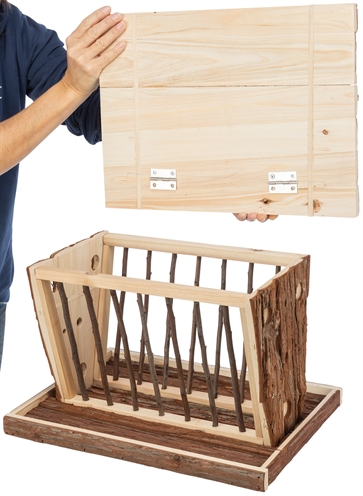 Trixie Hooiruif Schorshout 40x30x22 cm met Deksel