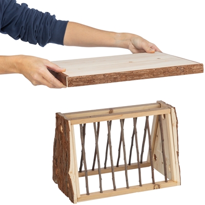 Trixie Hooiruif Schorshout 40x30x22 cm met Deksel