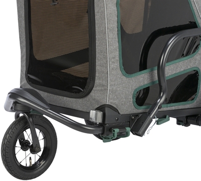 Trixie Joggingkit voor Fietskar 12804 Grijs/Salie