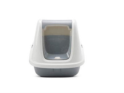 Savic Kattenbak Nestor Giant Wit/Lichtgrijs 75,5x56x55,5 CM