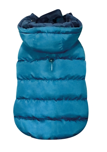 Croci Hondenjas Velveteen Gevoerd Blauw 50 cm