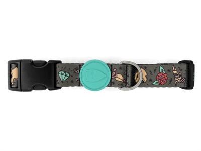 Morso Halsband Hond Groen 30-42x1,5 cm Gerecycled