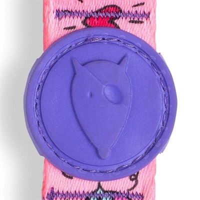 Morso Halsband Hond Gerecycled Roze 30-42x1,5 CM