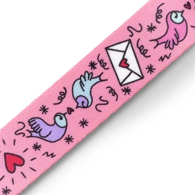 Morso Hondenriem Gerecycled Roze 120x1,5 cm Tot 6 KG