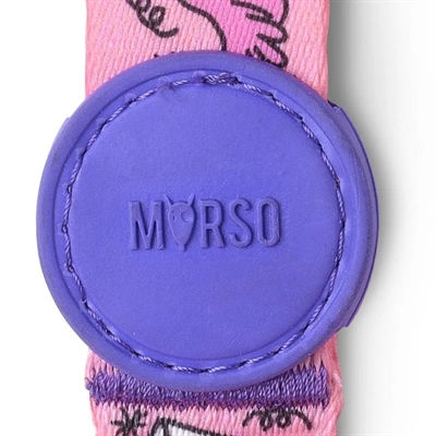 Morso Hondenriem Gerecycled Roze 120x1,5 cm 6-20 kg