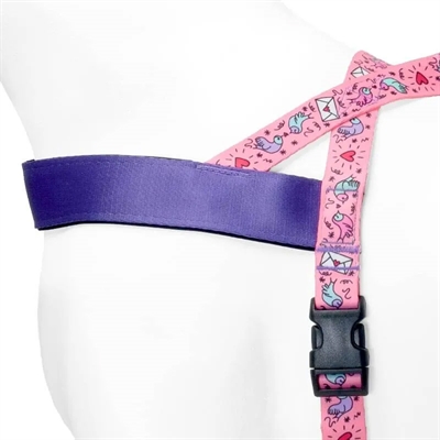Morso Hondentuig Gerecycled Sweet Tweet Roze 54-70x52 CM