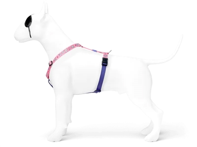 Morso Hondentuig H-tuig Roze 50-70x1,5 cm Gerecycled