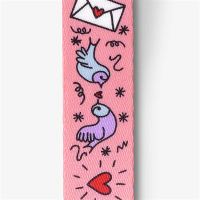 Morso Mini Hondentuig Verstelbaar Roze 32-41x2,5 cm