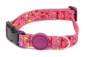 Morso Halsband Hond Gerecycled Pink Think Roze 37-58x2,5 CM