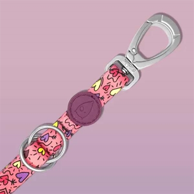 Morso Hondenriem Verstelbaar Roze 75-230 cm 4-20 kg